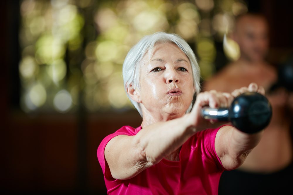 Workout at home with Kettlebell training